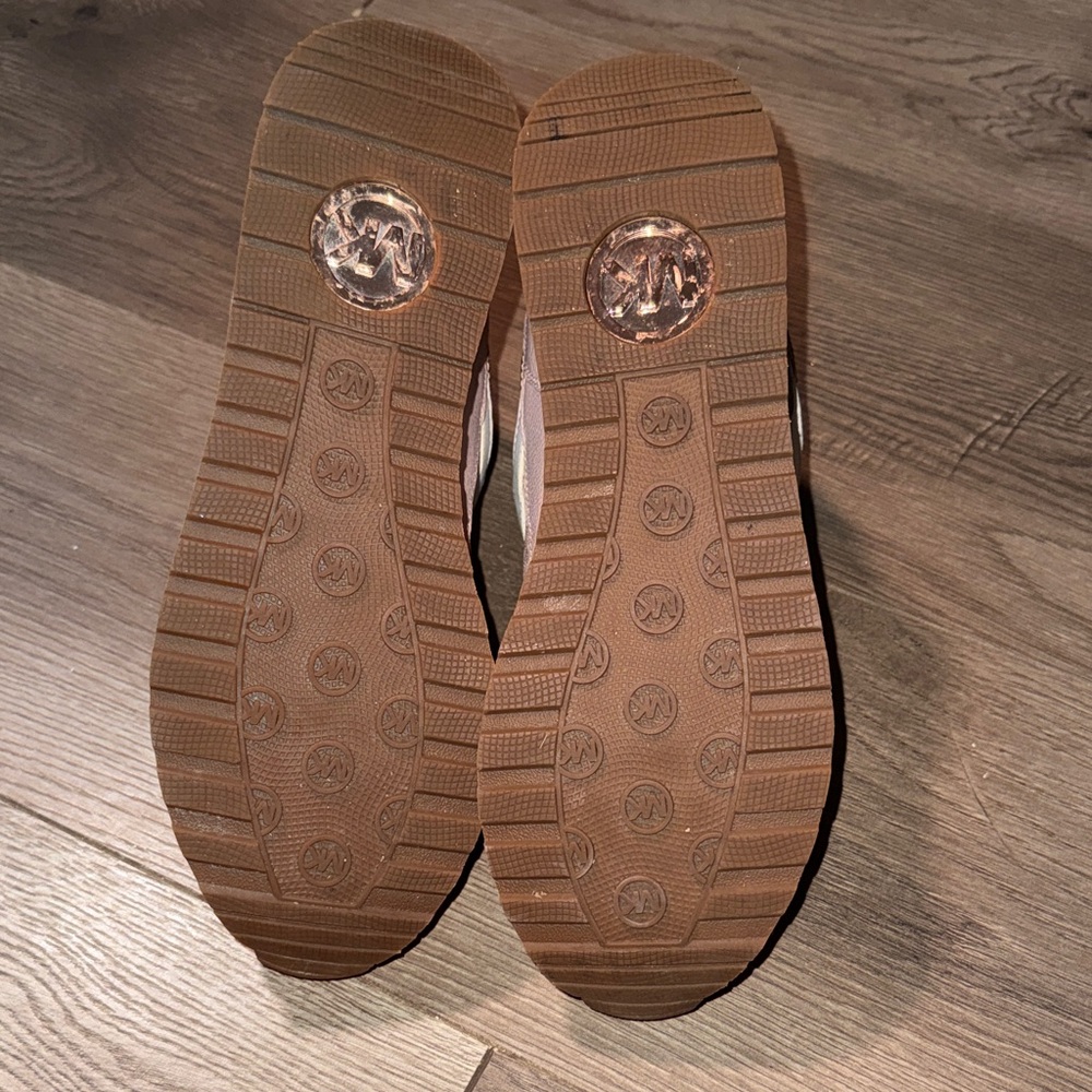 Michael Kors Wilma Suede and Logo Trainer - Picture 8 of 9
